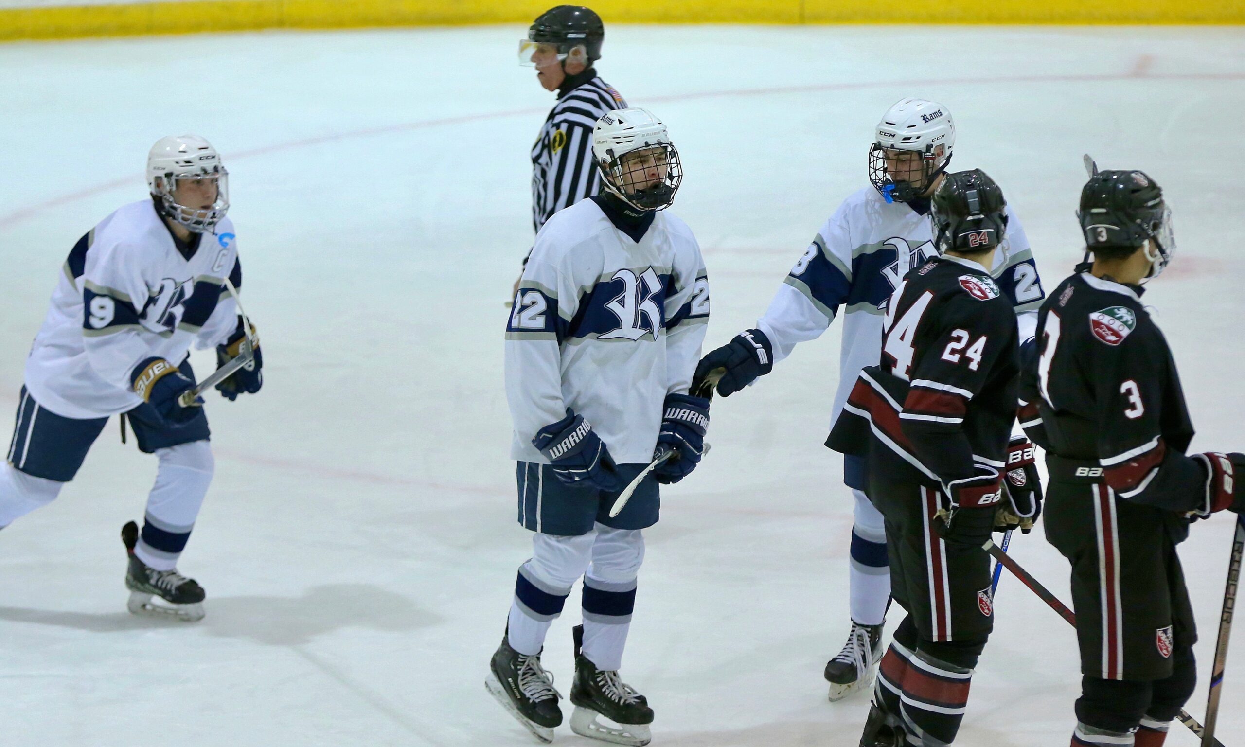 Melly’s Hat-trick, Dominant Second Period Pushes Randolph Past Morristown-Beard